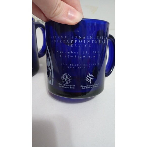 International Mission Board Appointment Service Blue Coffee Mugs 2005 Huntsville - Picture 3 of 5